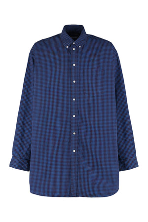 Checked cotton shirt-0